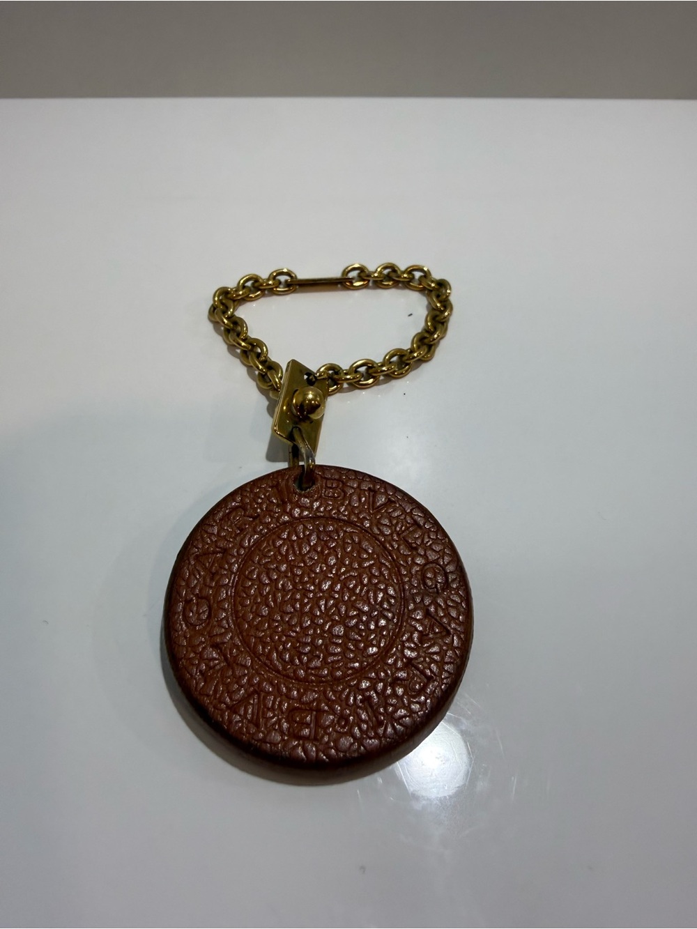 Bvlgari Leather Bag Charm